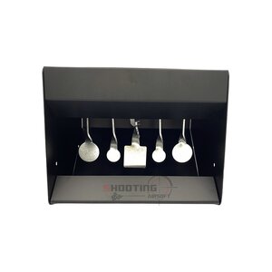 เป้าซ้อมยิง ทรงกล่องสี่เหลี่ยม (เป้าขยับ)