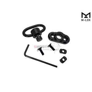 แป้นหูกระวิน+หูกระวินปลดไว (M-Lok)