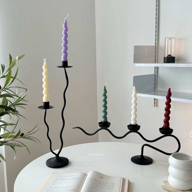 [พร้อมส่ง] Jnihouse : เชิงเทียนเหล็ก (Candle Holder)