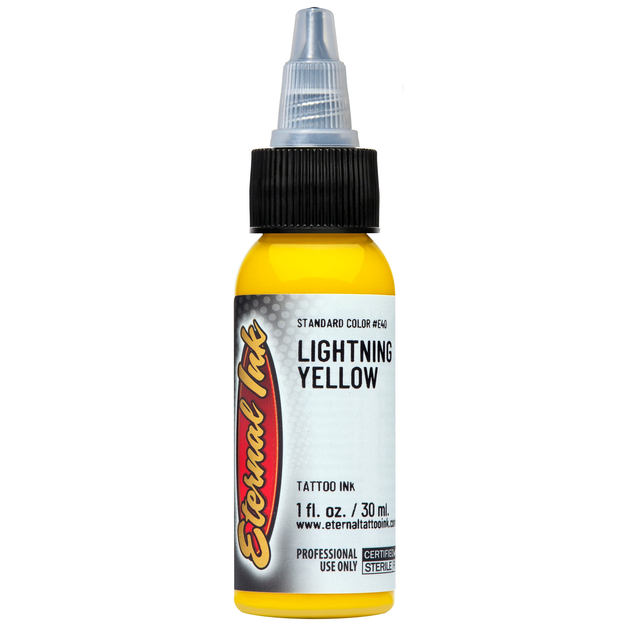 หมึกสักโทนสีแหลีอง ETERNAL YELLOW INK 1oz.