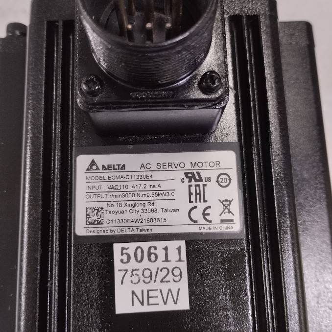 SERVO MOTOR " DELTA " MODEL : ECMA-C11330E4