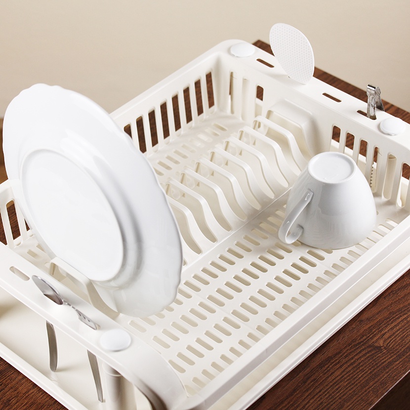 P11617 ที่คว่ำจาน พร้อมถาด(38*54*14 cm) เกรดเอ No.269-1 (ราคาส่งต่อ 12 ชุด: เฉลี่ย 95 บต่อชุด)