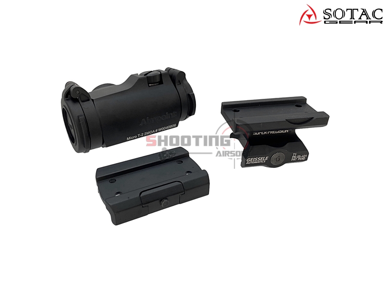 Red Dot T2 พร้อมขาแต่ง GEISSELE (Sotac Gear)