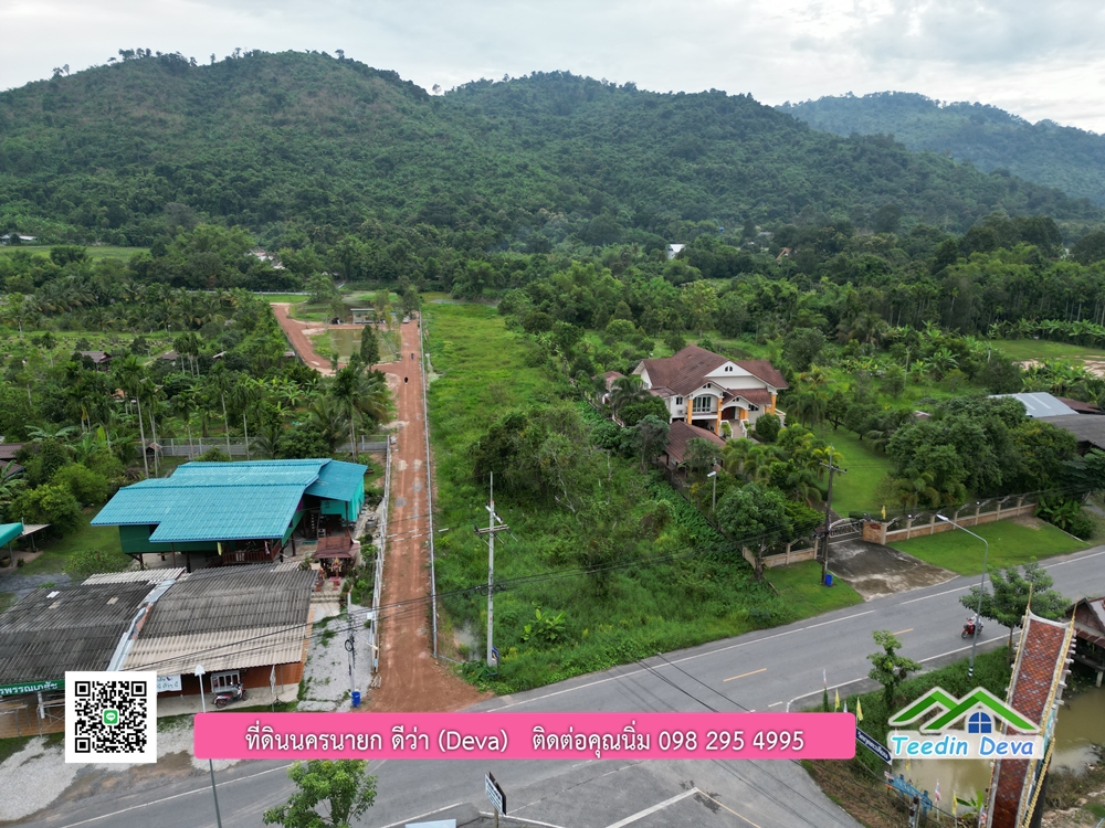 ที่ดินนครนายก วิวภูเขา ใกล้ ภุตะลึง คาเฟ่ เนื้อที่ 5 ไร่ 2 งาน ทำเลดี ทำธุรกิจได้