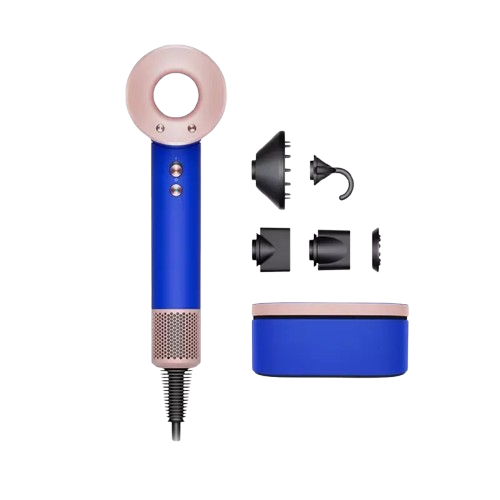 DYSON HD15 SS 1,600 วัตต์ ไดร์เป่าผม ( Flyaway smoother,Air Multiplier, 2-in-1 ) รับประกันศูนย์ไทย ( สี Bu/Bh )