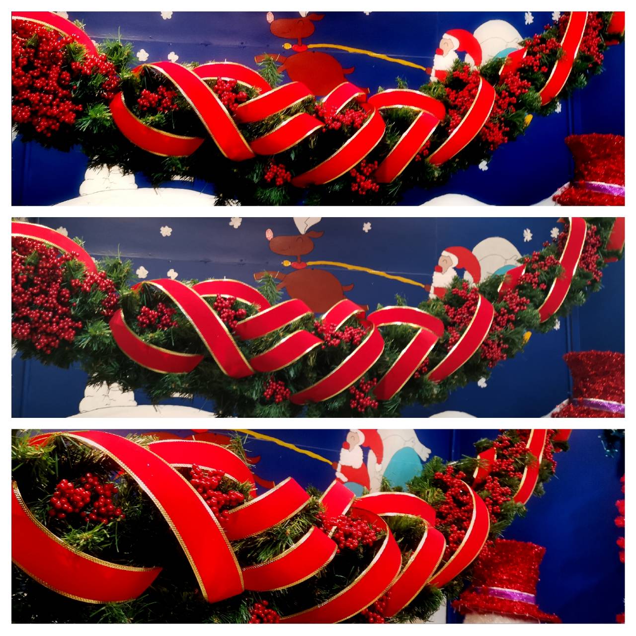 สายสนท้องช้างคริสต์มาสตกแต่ง ขนาด2.7เมตรTOP GARLAND.