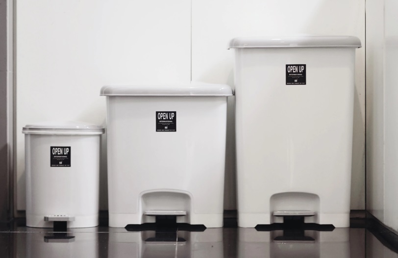 P11410 ถังขยะเหยียบเหลี่ยมพร้อมถังใน 30 ลิตร (41x33x43 cm) No.328 เกรดเอ (ราคาขายส่งต่อ 6 ใบ:เฉลี่ย 475 บต่อใบ)