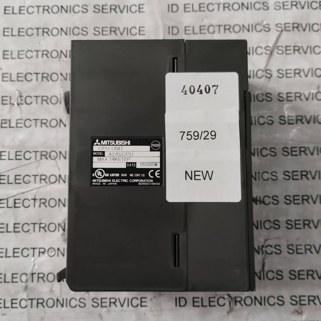 PLC " MITSUBISHI " MODEL : A2ASCPU