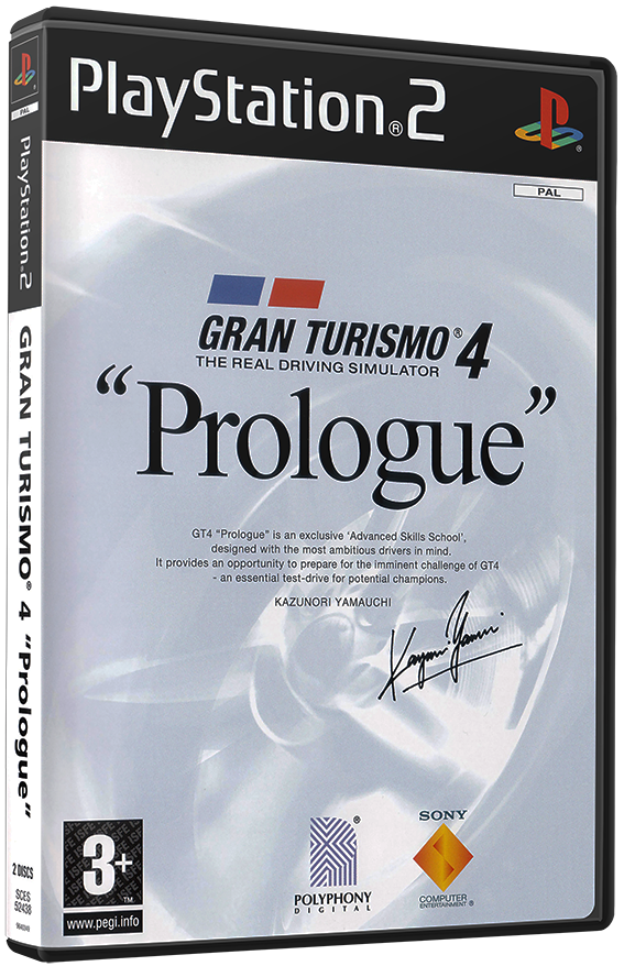 แผ่นเกมส์ PS2 : Gran Turismo 4 - Prologue
