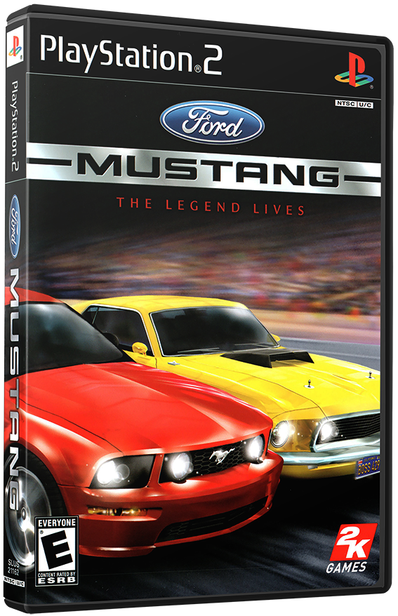 แผ่นเกมส์ PS2 : Ford Mustang - The Legend Lives