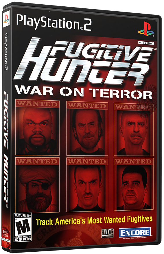 แผ่นเกมส์ PS2 : Fugitive Hunter - War on Terror