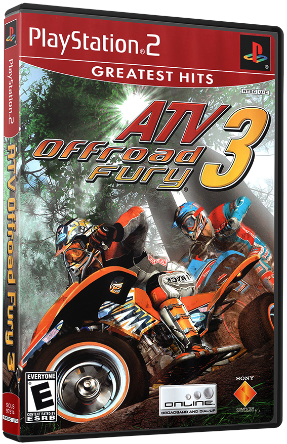 แผ่นเกมส์ PS2 : ATV Offroad Fury 3