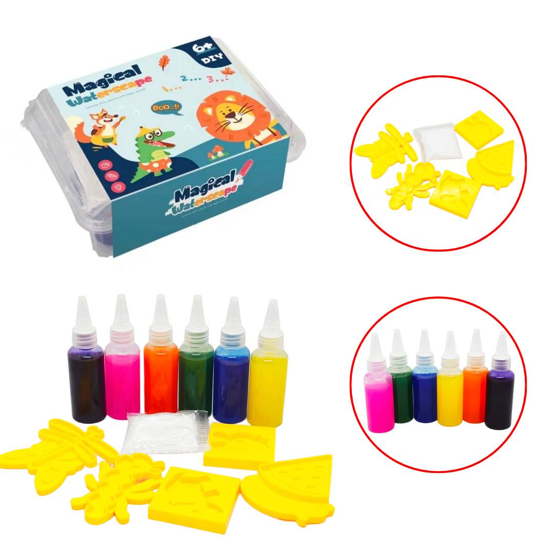 ของเล่นปัดเจลนน้ำ เยลลี่น้ำ DIY Magiccal ของเล่นแนววิทยาศาสตร์ เสริมพัฒนาการ จินตนาการให้ลูก ของเล่นเด็ก