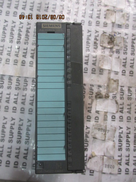 PLC " SIEMENS " MODEL : 6ES7 335-7HG02-0AB0