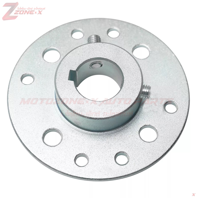 ดุมล้อหลังมีร่องสลัก Sprocket Hub Chain Sprocket Axle Hub Adapter Keyed Hub 26mm 19mm 16mm Shaft for Go Kart Trike ZONE-X(โซน-เอ็กซ์) อะไหล่ Part