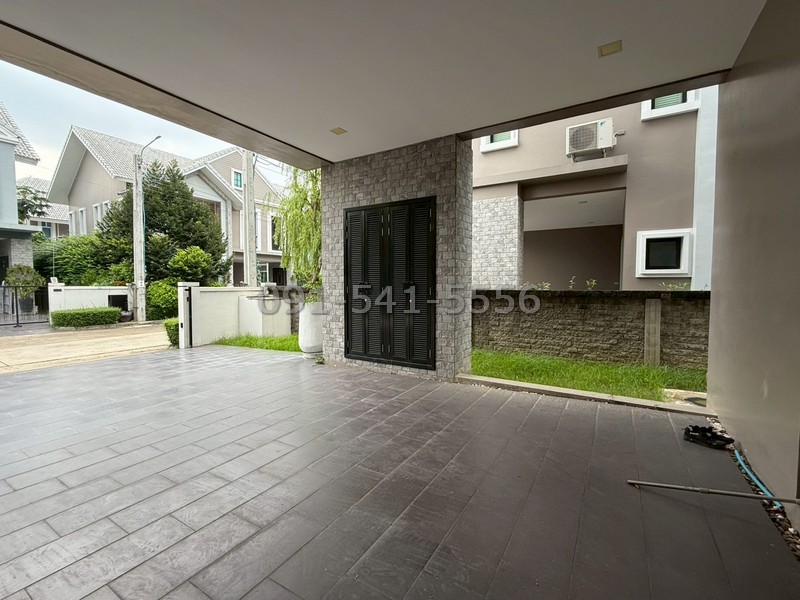 ขายบ้านหรู หมู่บ้านมิลตัน เรสซิเดนซ์ รามอินทรา หลังใหญ่พิเศษ เงียบสงบเป็นส่วนตัว หลังสุดท้ายของซอย