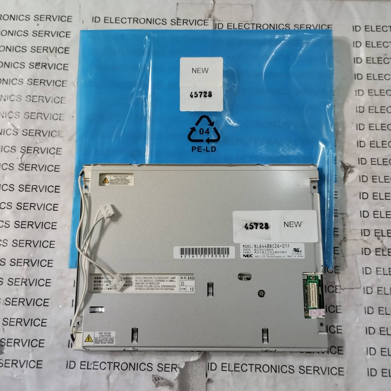 LCD PANEL " NEC " MODEL : NL6448BC26-01F