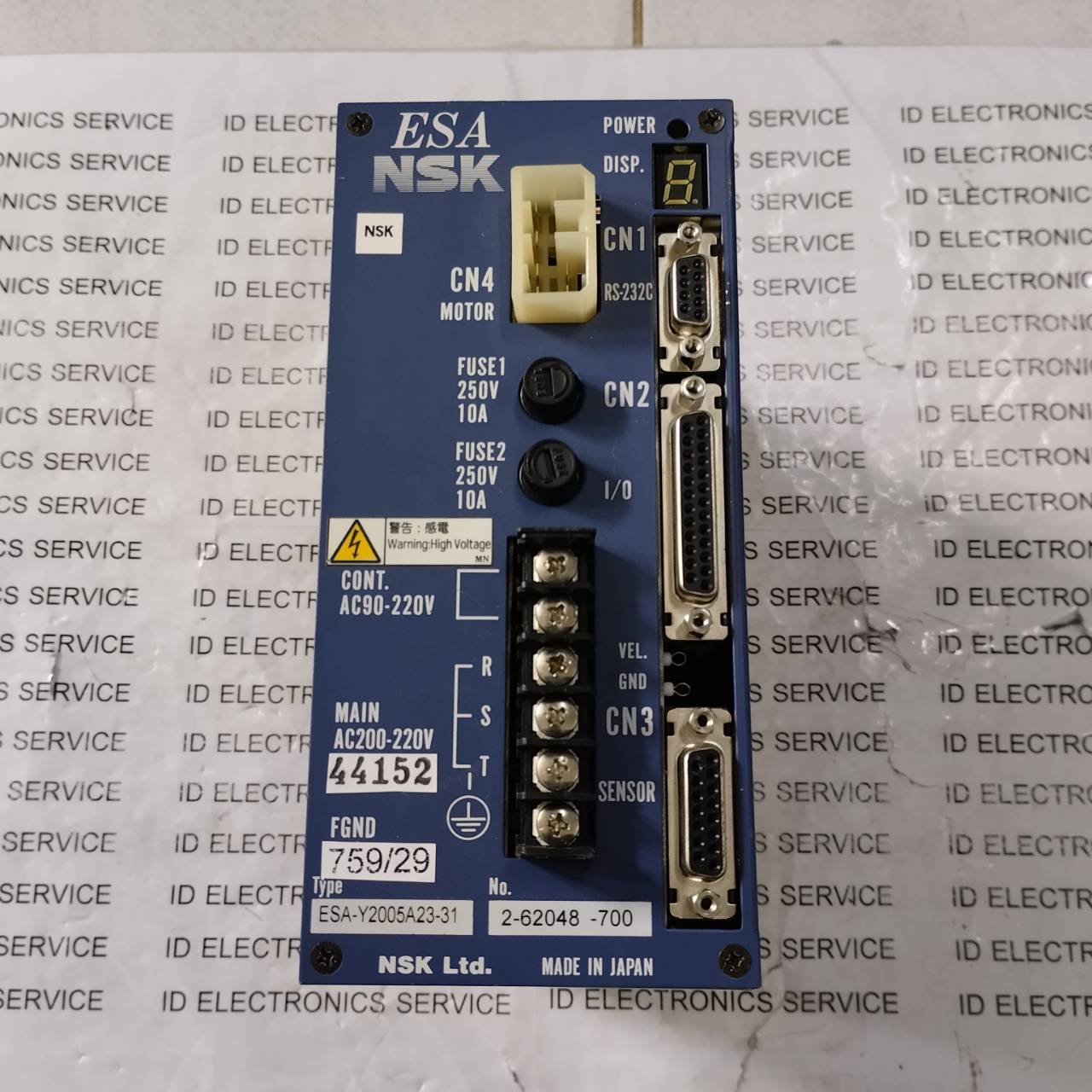 SERVO DRIVE " NSK " MODEL : ESA-Y2005A23-31