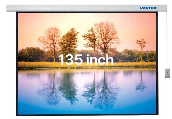 Vertex Motorized Screen ขนาด 135 นิ้ว