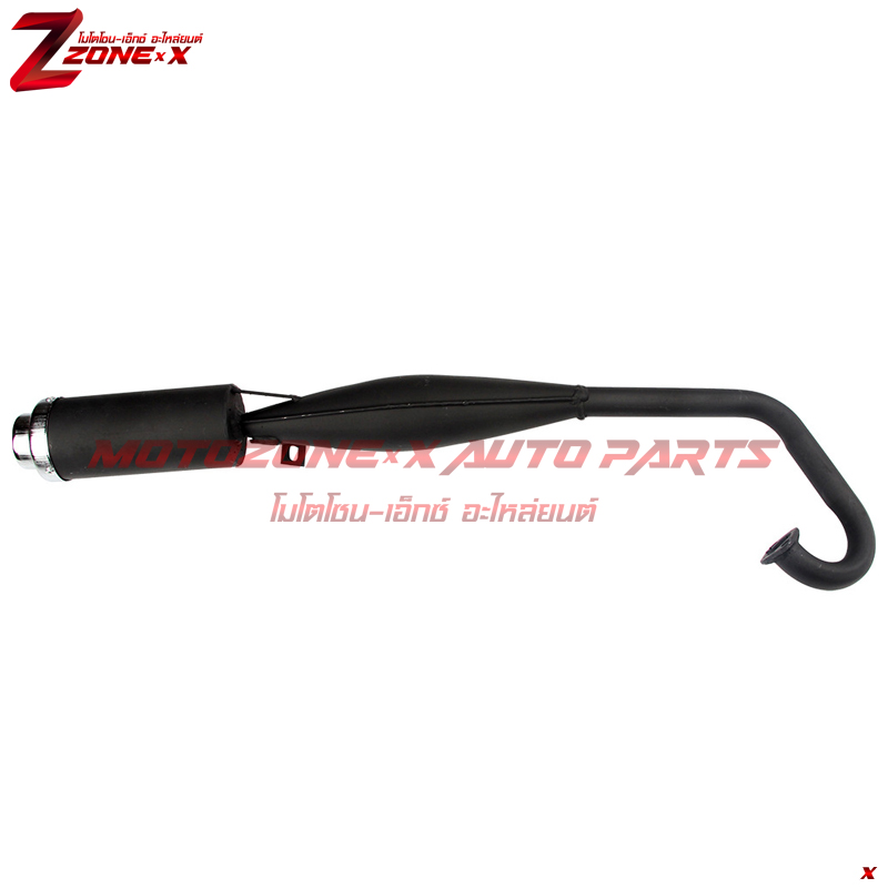 ท่อไอเสีย มอเตอร์ไซค์ สปอร์ต Exhaust pipe muffler 47-49cc Fit for 47cc 49cc Mini PIT Pocket Bike Chopper Scooter Quad Dirt Bike ATV ,ect. MOTOZONE-X(โมโตโซน-เอ็กซ์) Part อะไหล่