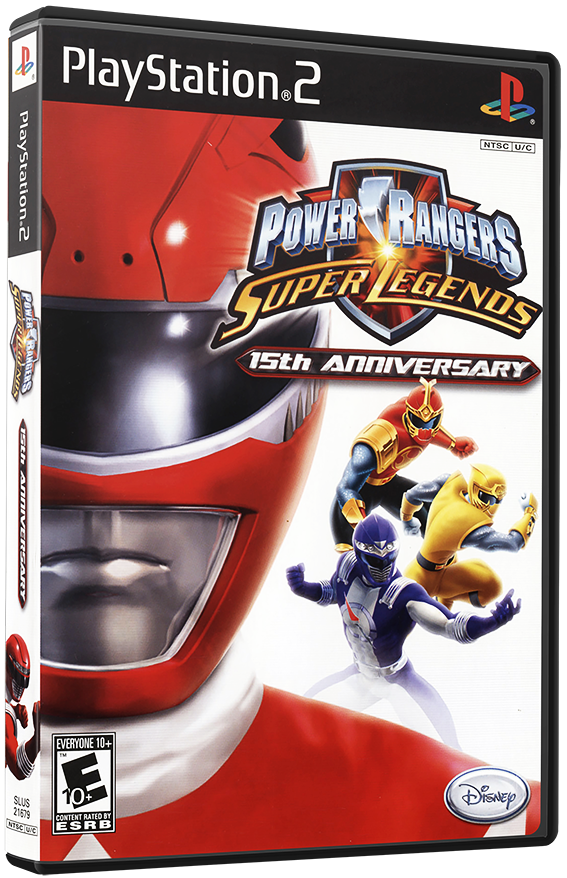 แผ่นเกมส์ PS2 : Power Rangers - Super Legends - 15th Anniversary