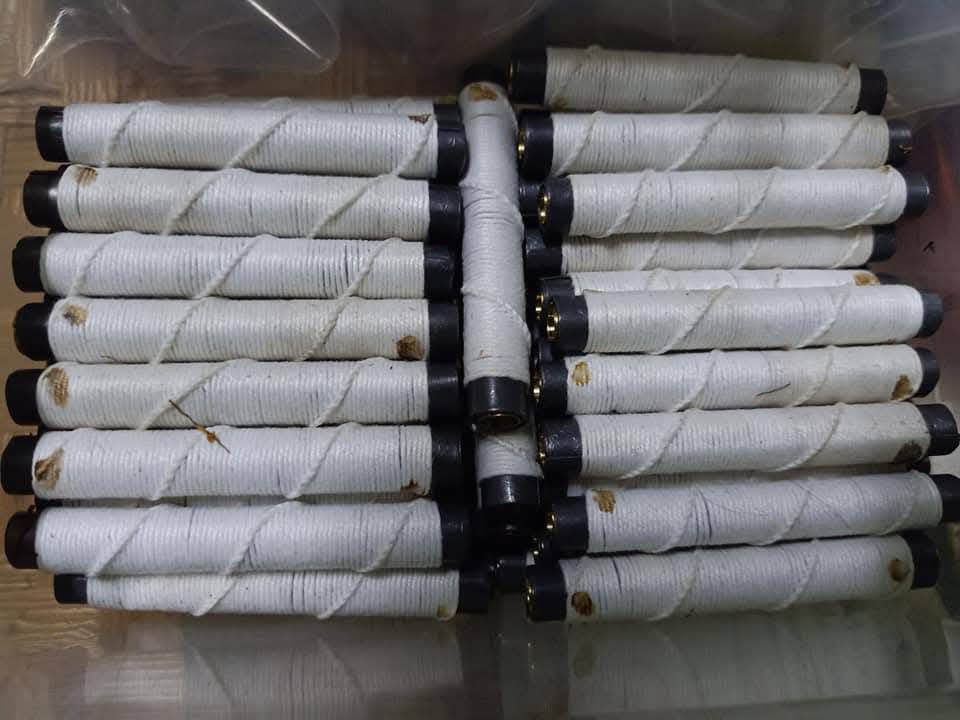 ตะกรุดกันปลอง (กันเสื่อม) เสกนาน4ปี(59วาระ) อาจารย์เหลี้ยม นาโยง สำนักไชยมงคล ปี 2559 (กันวัตถุมงคล-รอยสักยันต์-คาถาอาคมเสื่อม กันคัดถอนวิชา)