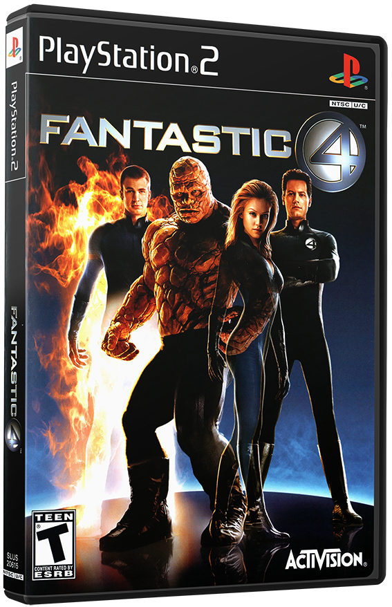 แผ่นเกมส์ PS2 : Fantastic 4