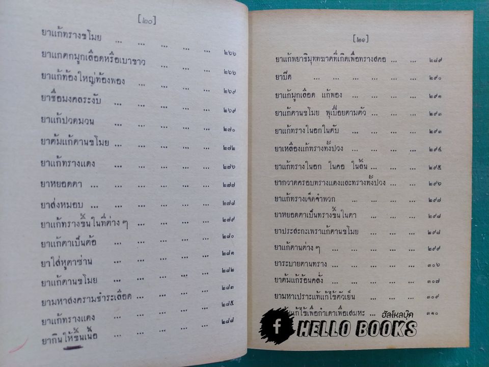 ตำรายาไทยแผนโบราณ เล่ม ๑-๑๒