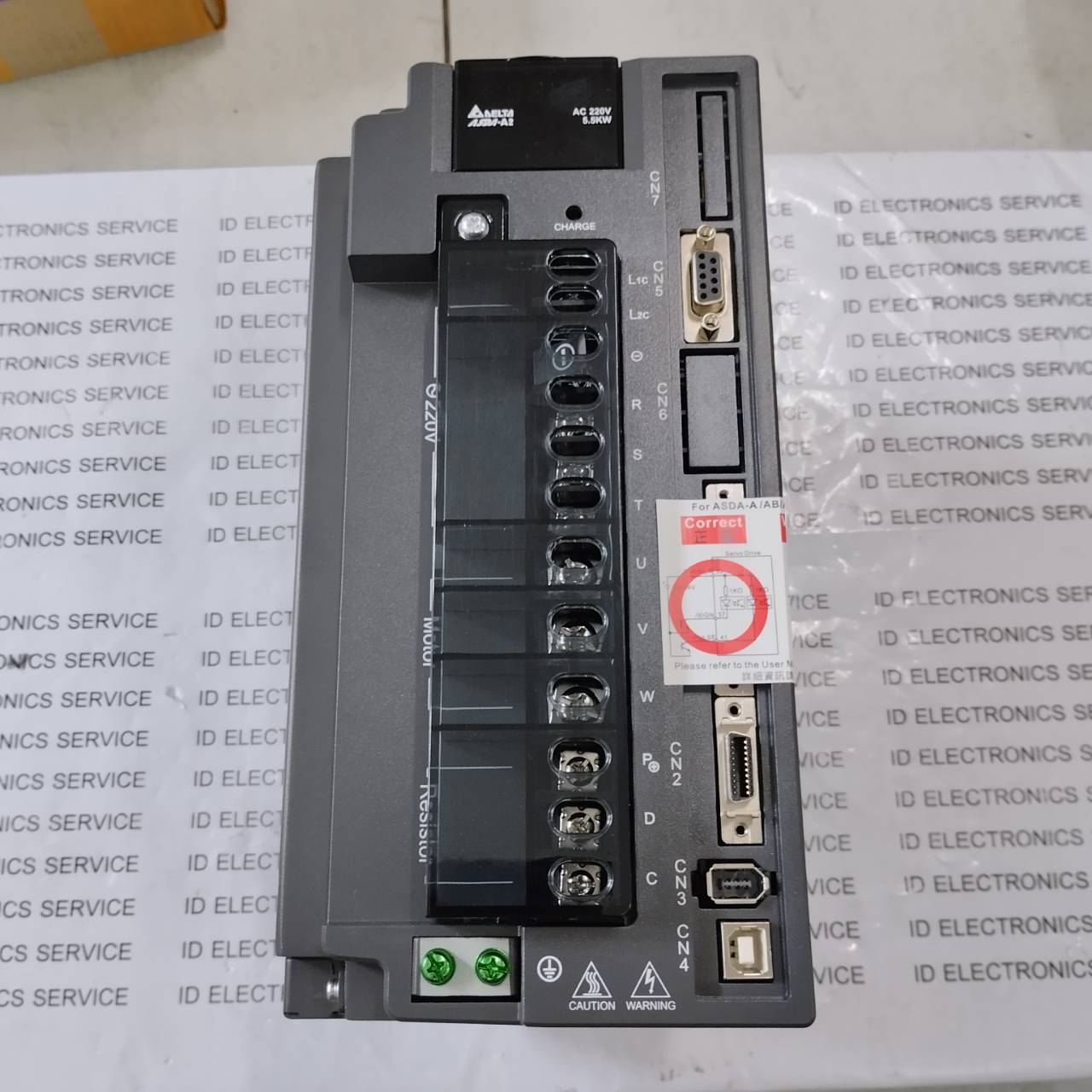 SERVO DRIVE " DELTA " MODEL : ASD-A2-5523-L