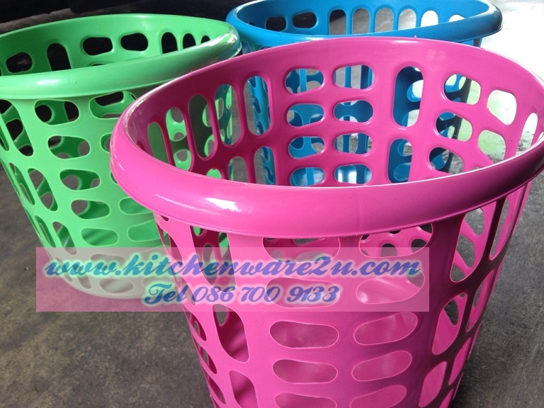 P02583 ตะกร้าทรงรี (กว้าง 29 เซน ยาว 32 สูง 27 เซน) สมาร์ท ดีไซน์เก๋ เกรดเอ ราคาส่งต่อ 1 โหล :12 ใบ