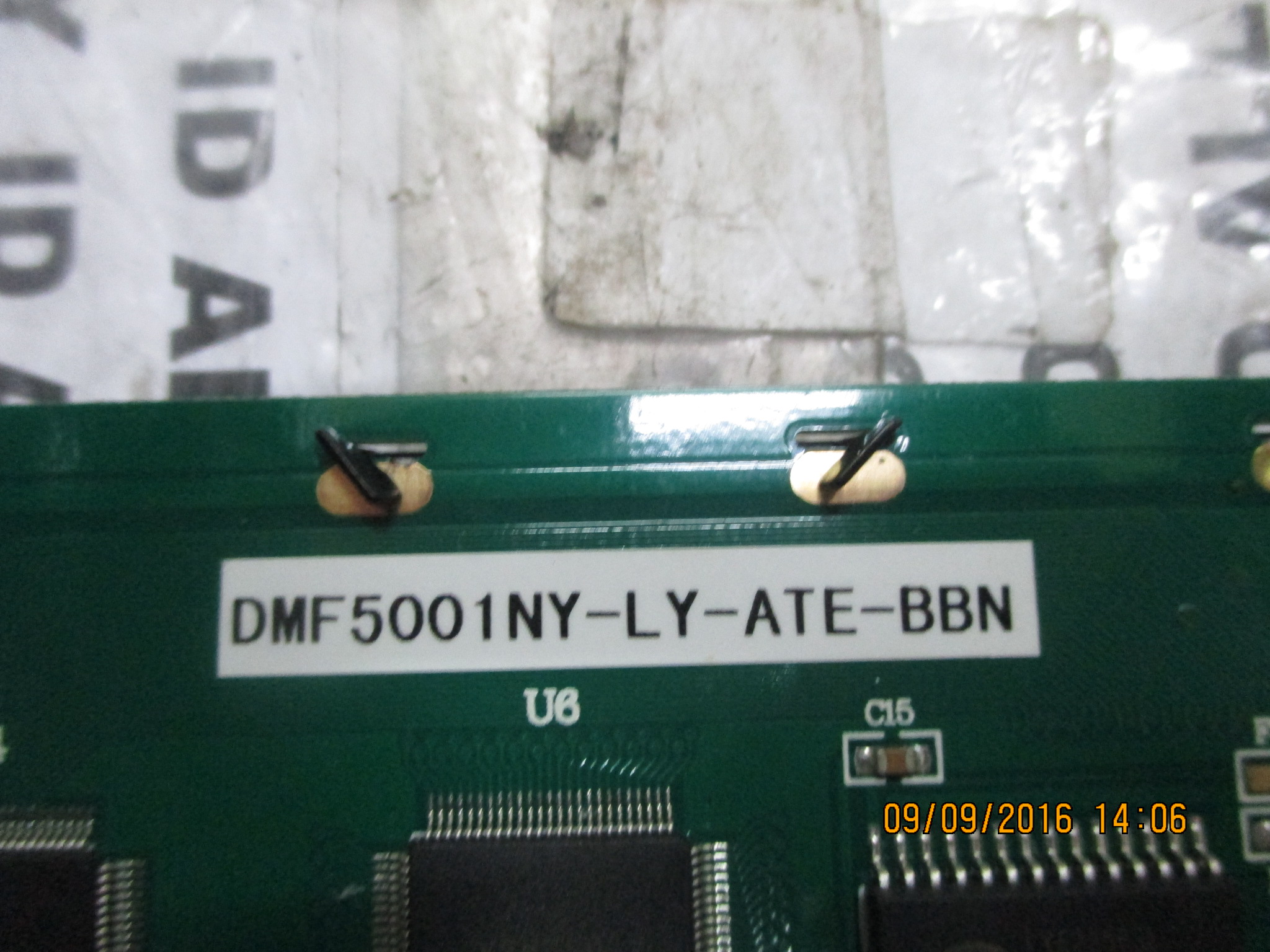 LCD PANEL " OPTREX " MODEL : DMF5001NY-LY-ATE