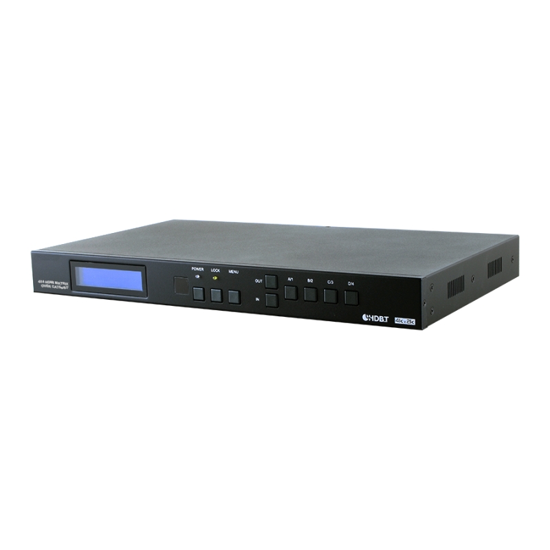 Nexis MU844 4K UHD 4×4 HDMI OVER HDBASET MATRIX WITH LAN SERVING