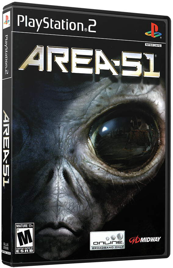 แผ่นเกมส์ PS2 : Area 51