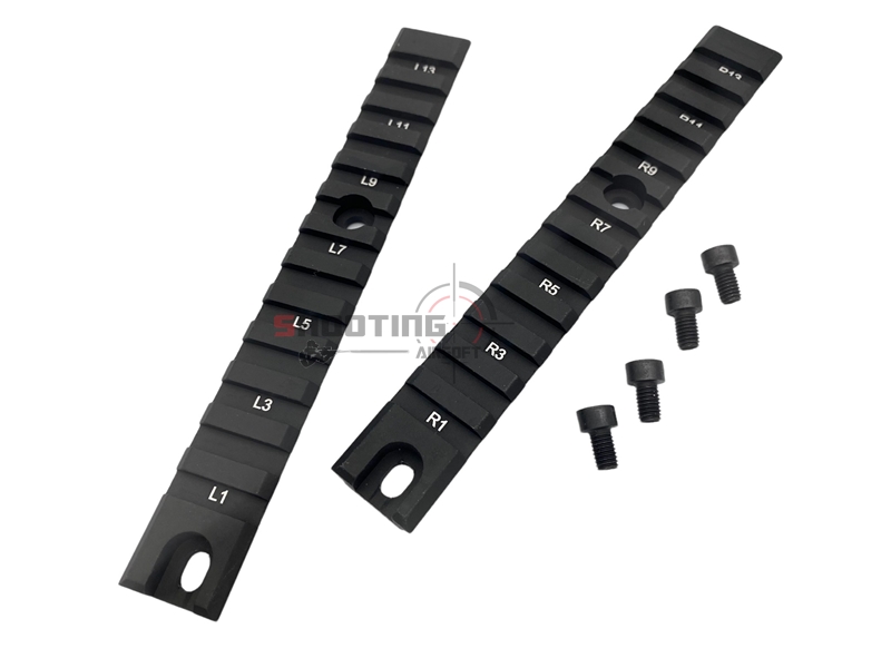รางข้าง G36 แบบยาว 2 ชิ้น
