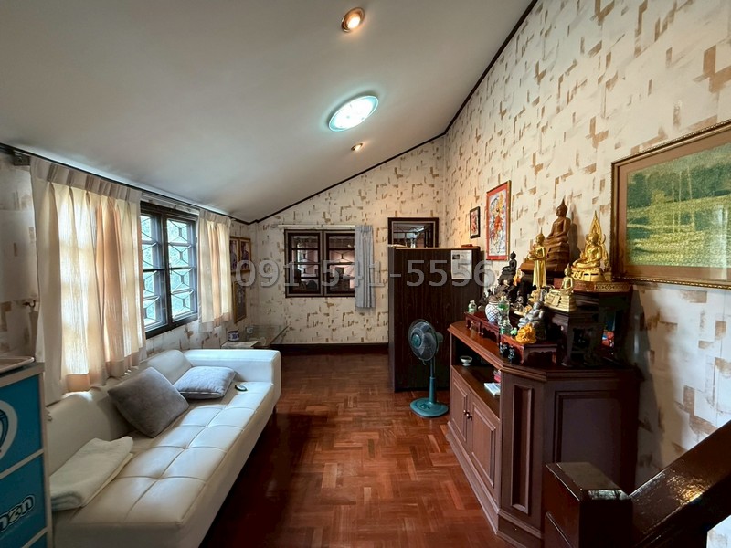 ขายบ้านเดี่ยว 2 ชั้น สีวลี รังสิต2 ต่อเติมเพิ่ม เนื้อที่ 70 ตรว 3นอน 2น้ำ พื้นที่กว้างขวาง บรรยากาศร่มรื่น