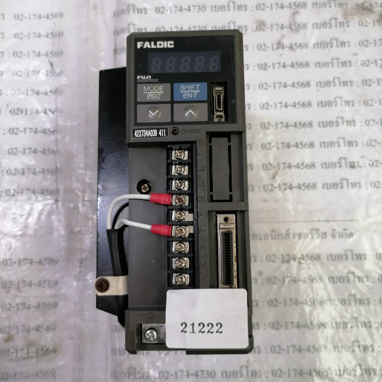 จำหน่าย ซ่อม SERVO DRIVE FUJI RYS401S3-VVS