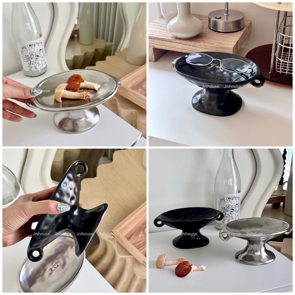 [พร้อมส่ง] Jnihouse : ถาดเซรามิก ถาดวางของเซรามิก