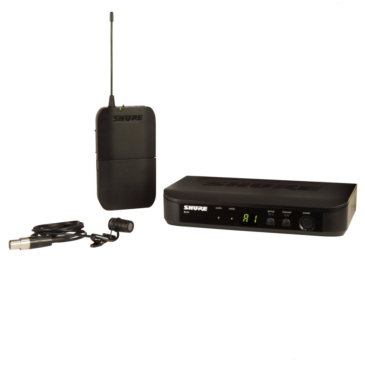 SHURE BLX14A/CVL-M19 ไมค์ลอยหนีบปกเสื้อ คลื่นความถี่ 694-703 MHz
