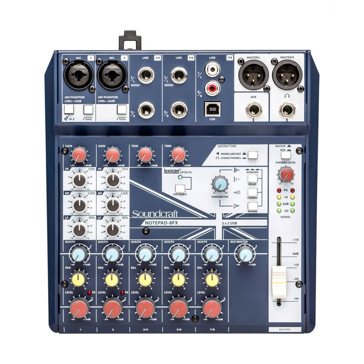 Soundcraft Notepad-8FX Small Analog Mixing