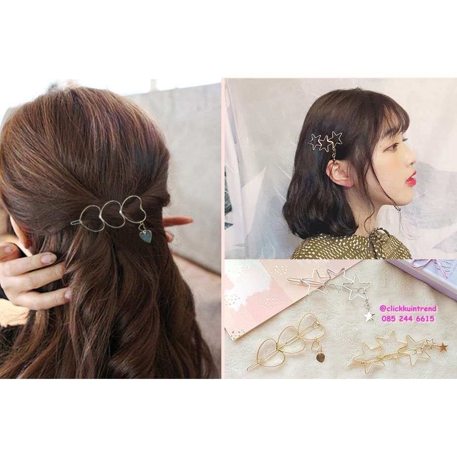 กิ๊บมินิมอล เก๋ๆ ชิคๆ พร้อมส่งค่ะ