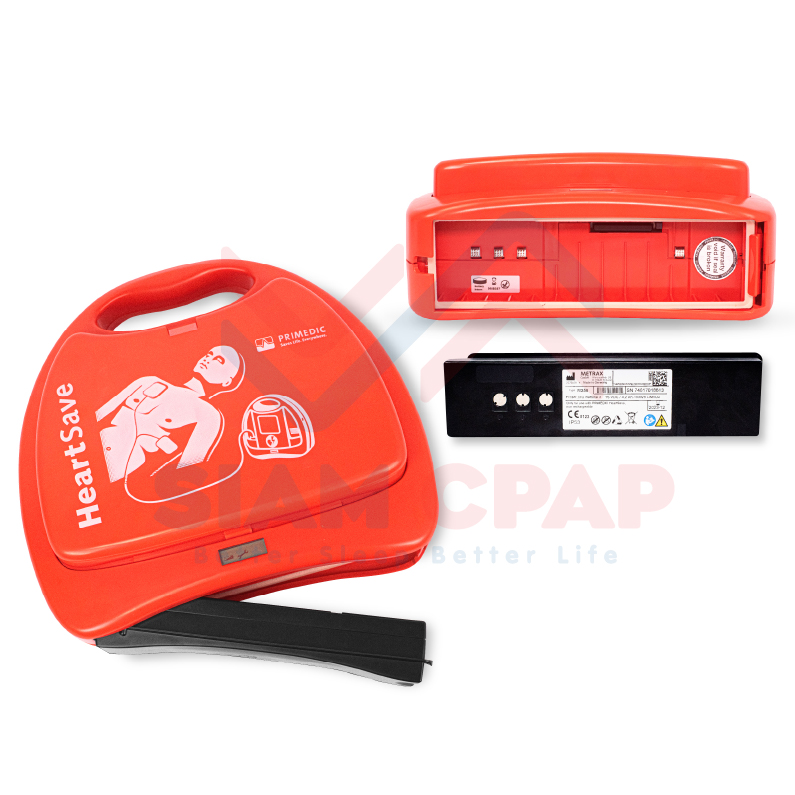 เครื่องกระตุกหัวใจด้วยไฟฟ้าแบบอัตโนมัติ รุ่น Heart Save PAD รับประกัน 2 ปี