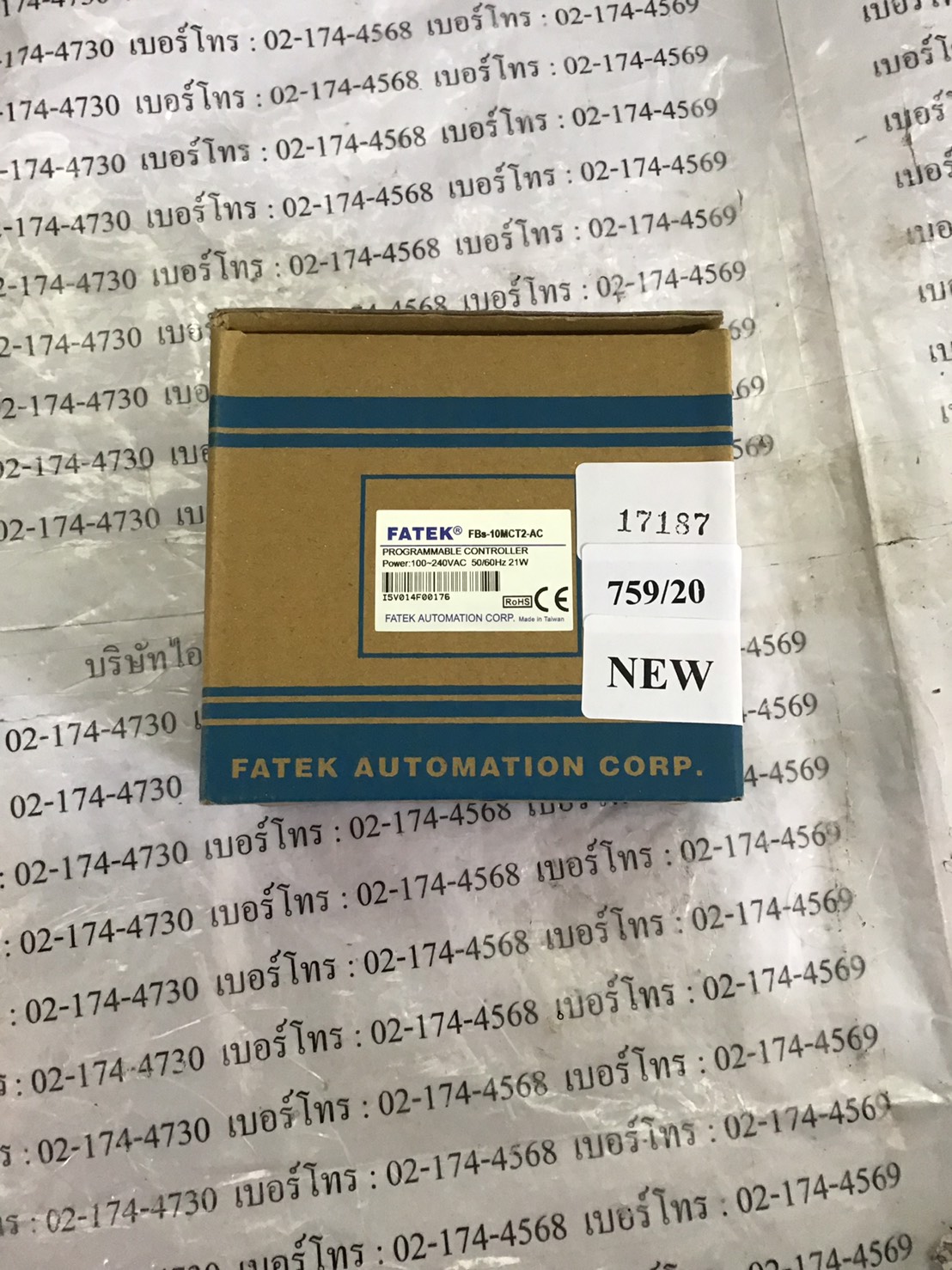 PLC " FATEK " MODEL : FBS-10MCT2-AC