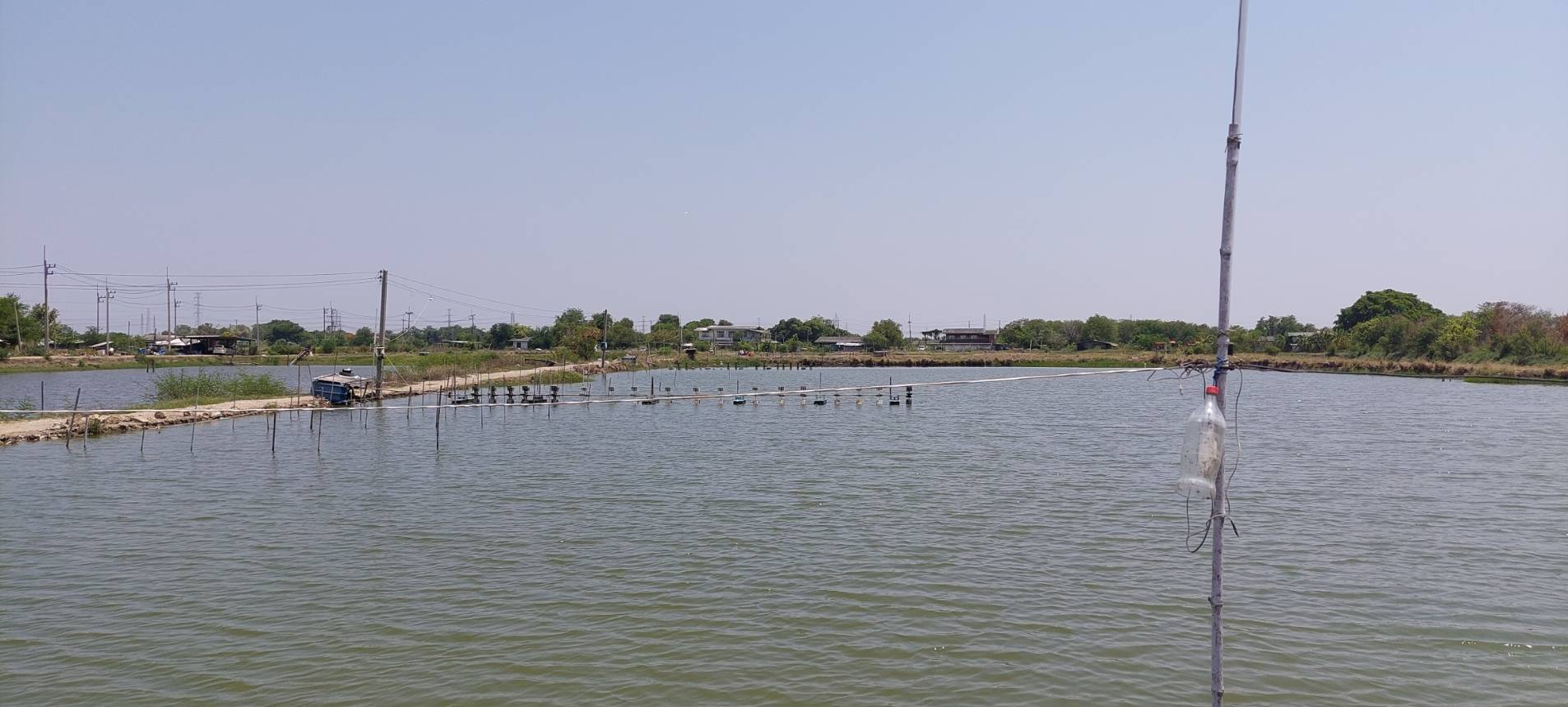 • ขาย ที่ดิน เนื้อที่ 8 ไร่ ถนนจรัญยานนท์ อำเภอบางปะกง ฉะเชิงเทรา • เป็นที่ดินบ่อกุ้ง/บ่อปลา อยู่ติดคลองสำโรง ใกล้ถนนบางนา-ตราด • เหมาะสำหรับธุรกิจบ่อตกปลา/ตกกุ้ง เลี้ยงปลาเลี้ยงกุ้ง หรือร้านอาหาร.