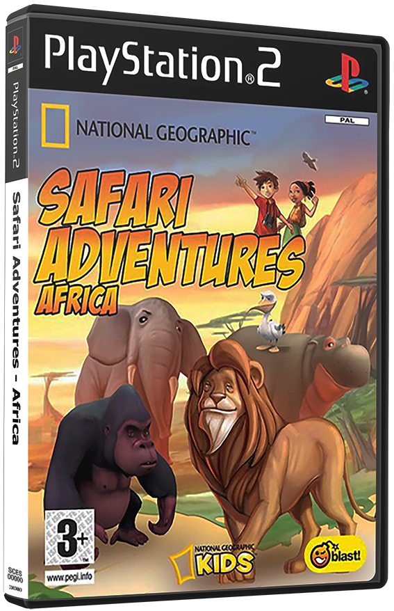 แผ่นเกมส์ PS2 : Safari Adventures - Africa