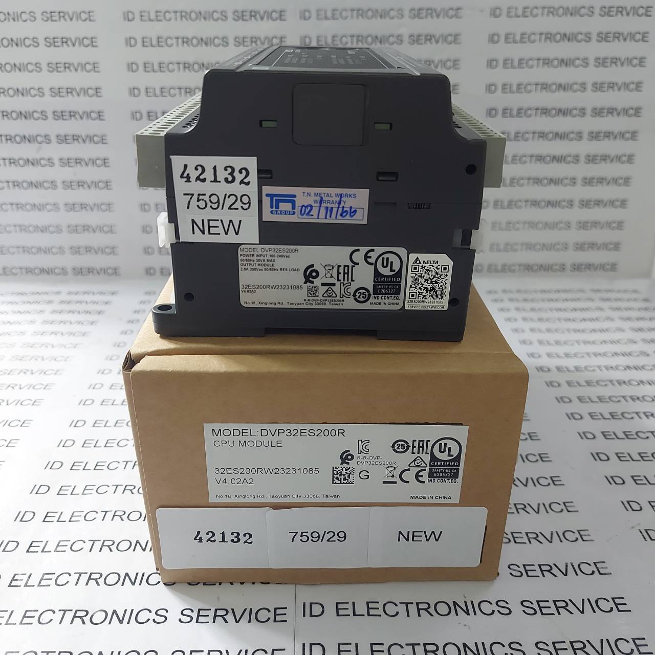 PLC " DELTA " MODEL : DVP32ES200R