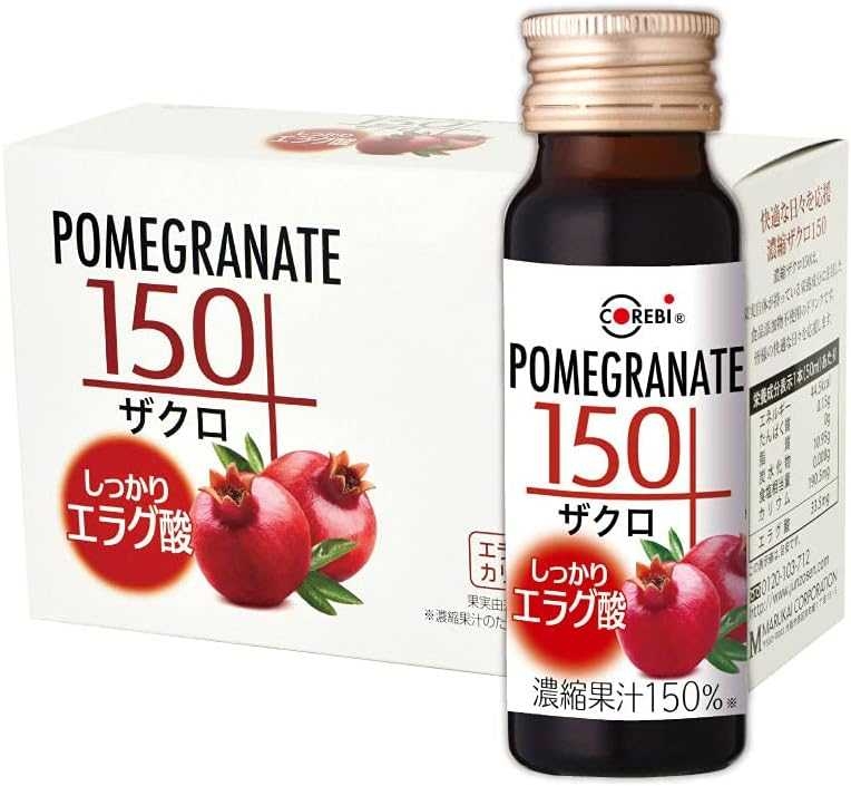 Corebi pomegranate 150 ทับทิม 150% บำรุงผิวพรรณและสุขภาพสำหรับผู้หญิง! (1 ลังบรรจุ 10 ขวด)