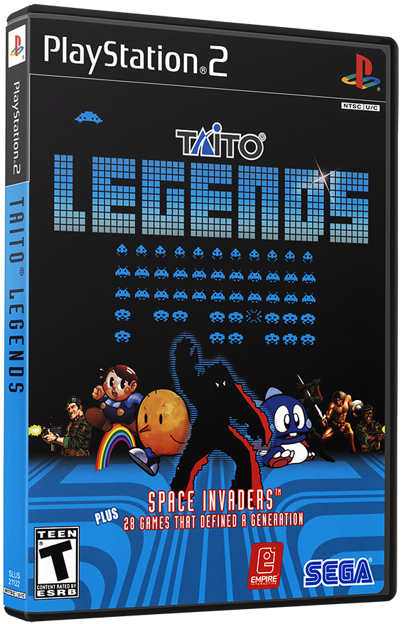 แผ่นเกมส์ PS2 : Taito Legends