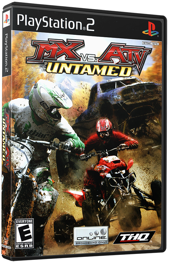 แผ่นเกมส์ PS2 : MX vs. ATV Untamed