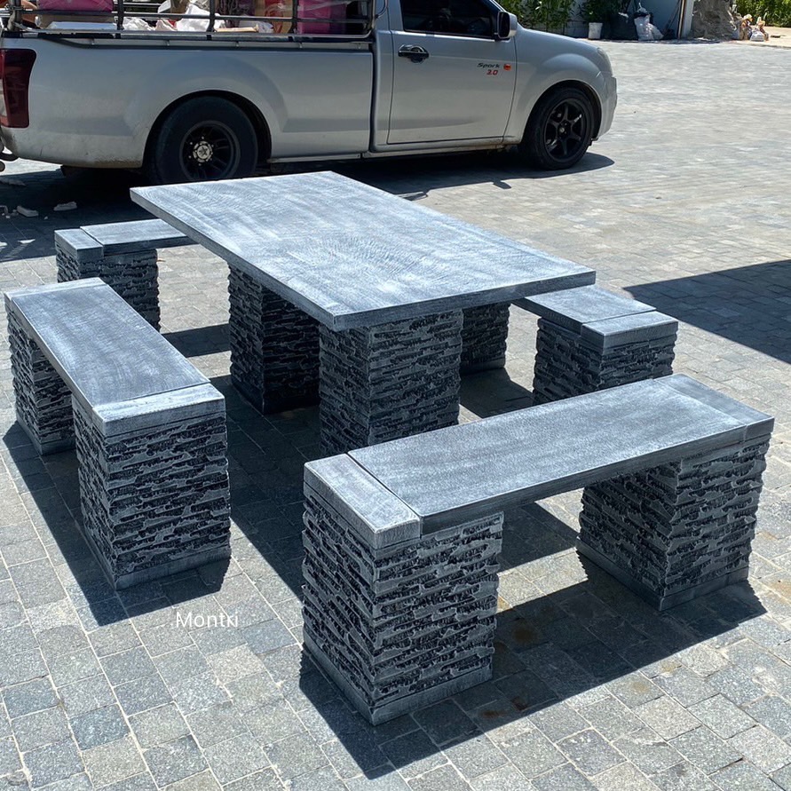 ชุดโต๊ะสนาม โต๊ะสนามกลางแจ้ง โต๊ะสนามโต๊ะสนามกลางแจ้ง ชุดโต๊ะสนาม ชุด 8 ที่นั่ง ขนาด 150*80 cm