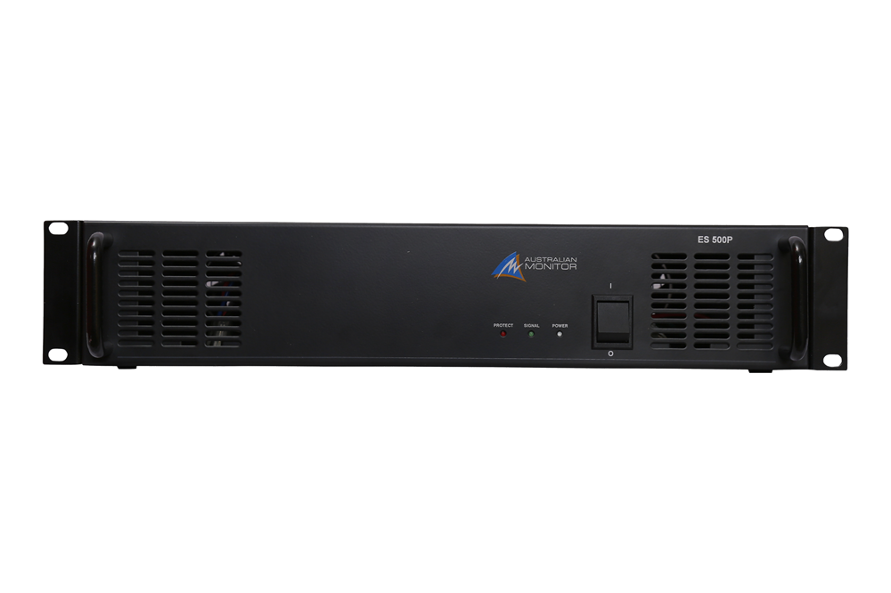 AUSTRALIAN MONITOR ES500P Power Amplifer 500W,100V and 4 Ohm